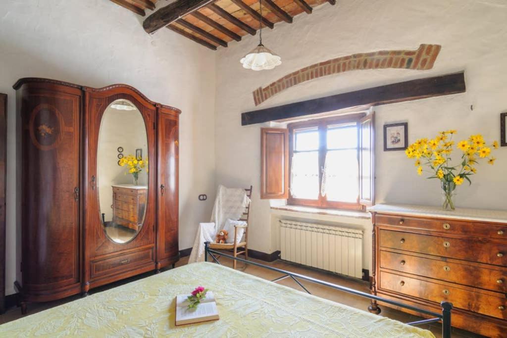 Girasole Cottage Overlooking The Orcia Valley In Tuscany Радикофани Экстерьер фото