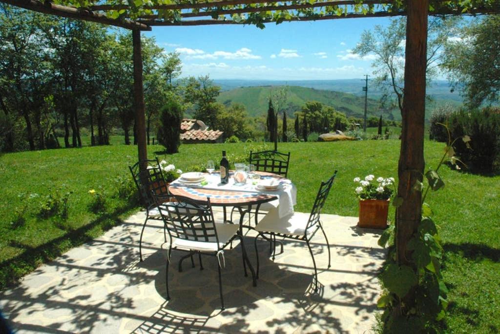 Girasole Cottage Overlooking The Orcia Valley In Tuscany Радикофани Экстерьер фото